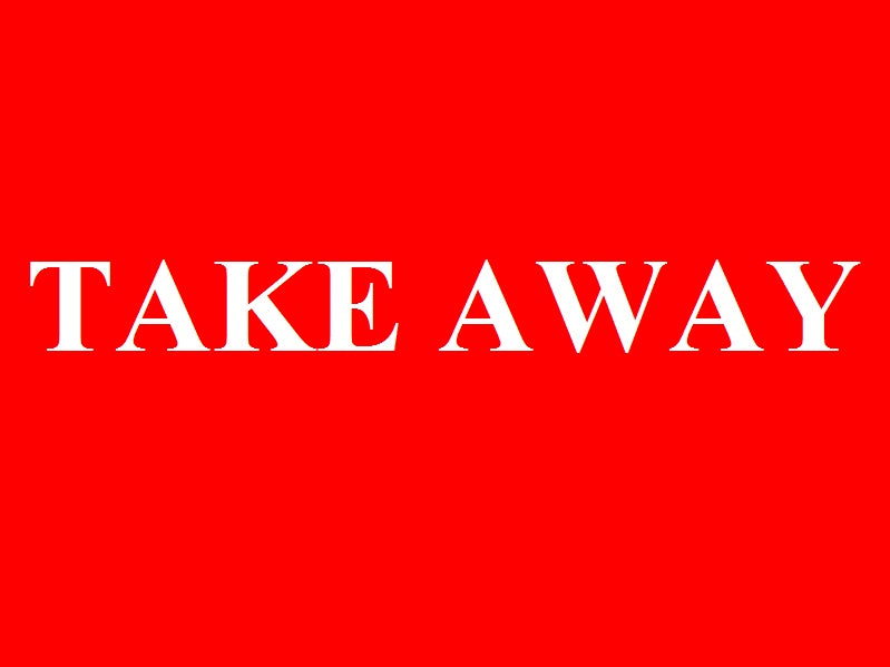 'TAKEAWAY' 3.4m Ground Drill/SET Commercial Feather Banner Flag