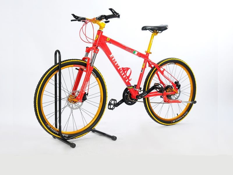 Foldable Rack Bike Bicycle Cycling Floor Parking Storage Stand Instant Park Gift