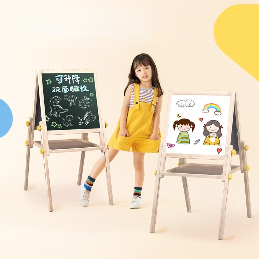 Double-Sided Magnetic Art Easel Dry Easel