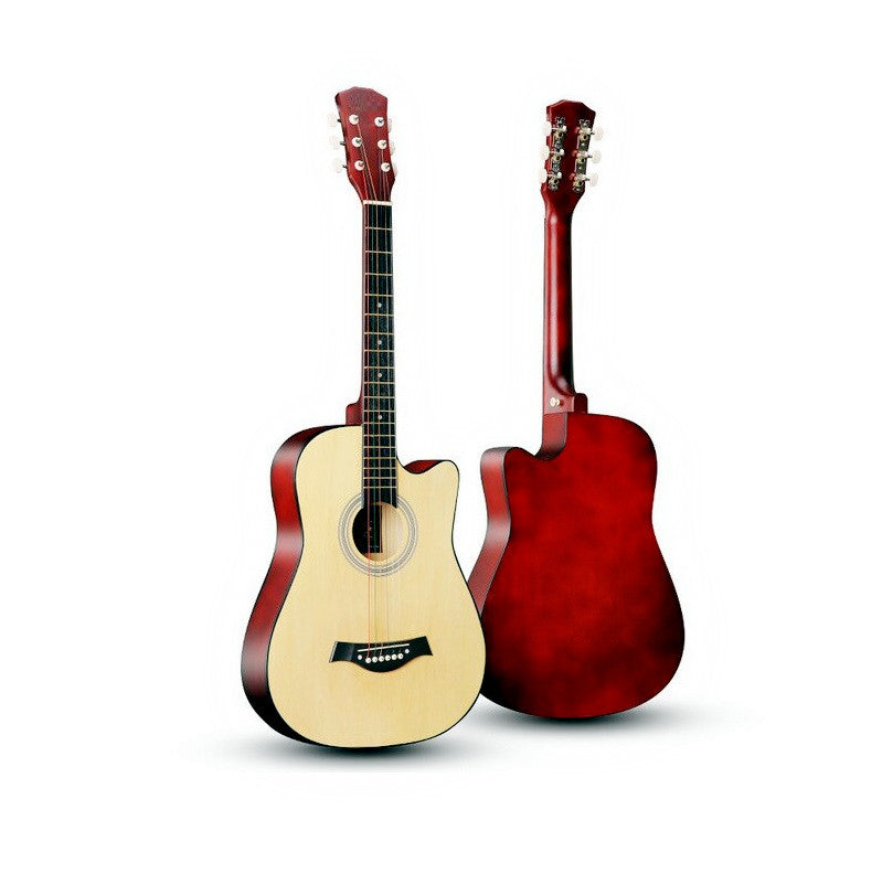 GRIT WOOD PATTERN 38" Wooden Acoustic Guitar