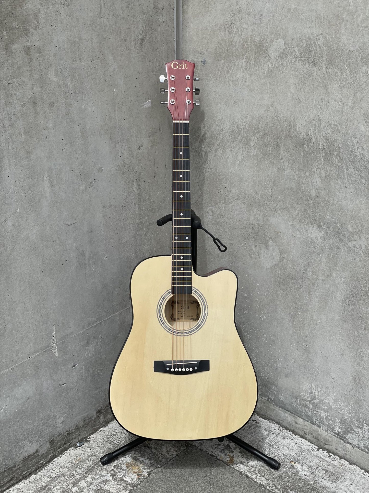 41" Natural Wooden Acoustic Guitar