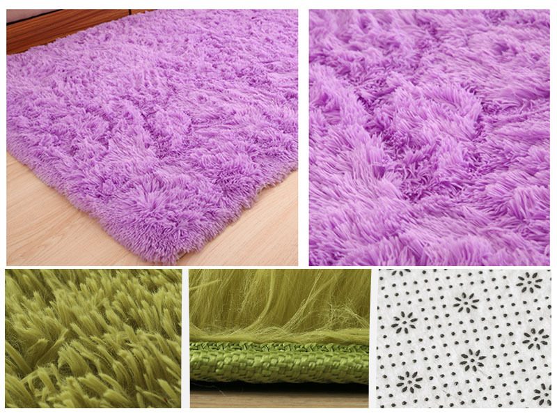 Size230cm x 160cm Ultra Soft Area Rugs Fluffy Carpets Bedroom Kids Shaggy Floor Nursery Mats