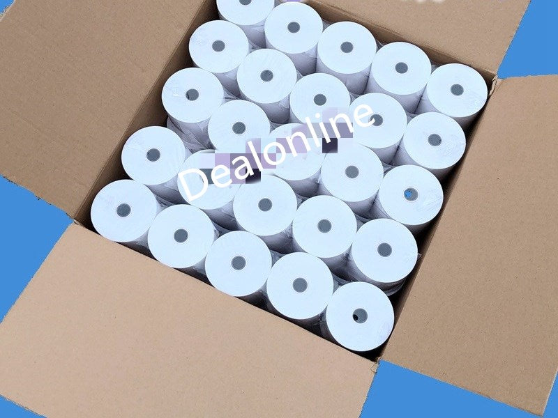 (20 Rolls) 80X80MM Thermal Receipt Paper Rolls
