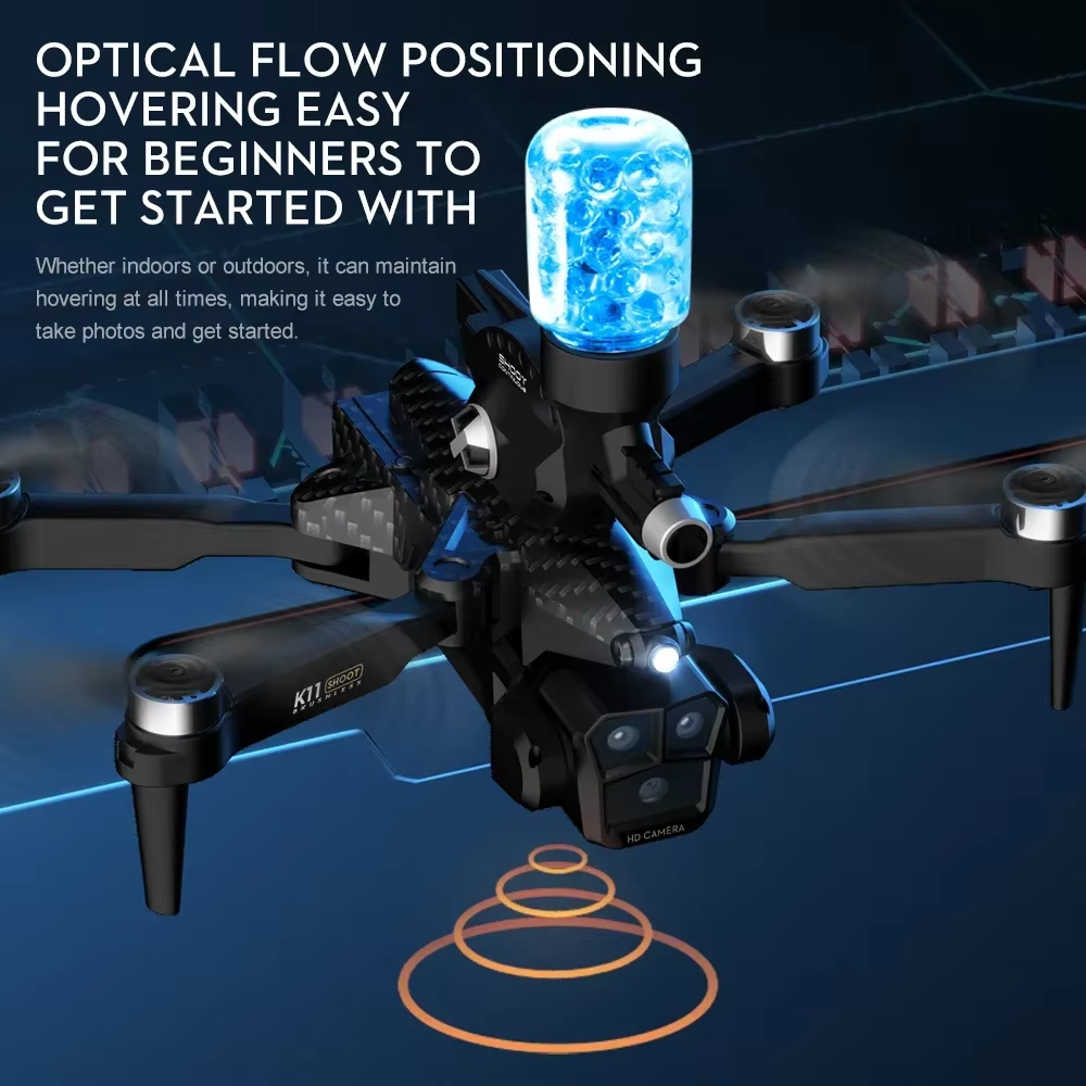 RC Drone Professional Aerial 8K Three-Camera Avoidance Foldable Quadcopter