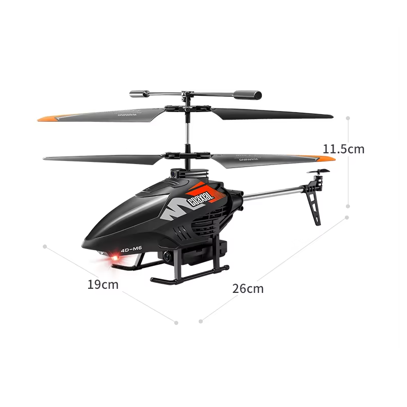 4K HD RC Helicopter with Altitude Hold | Crash-Proof Design, 100m Range | Beginner & Kid-Friendly