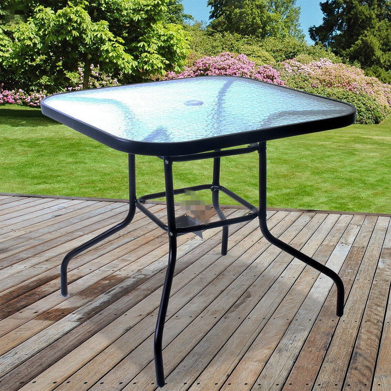 Quality Square Garden Table & 4 Chairs