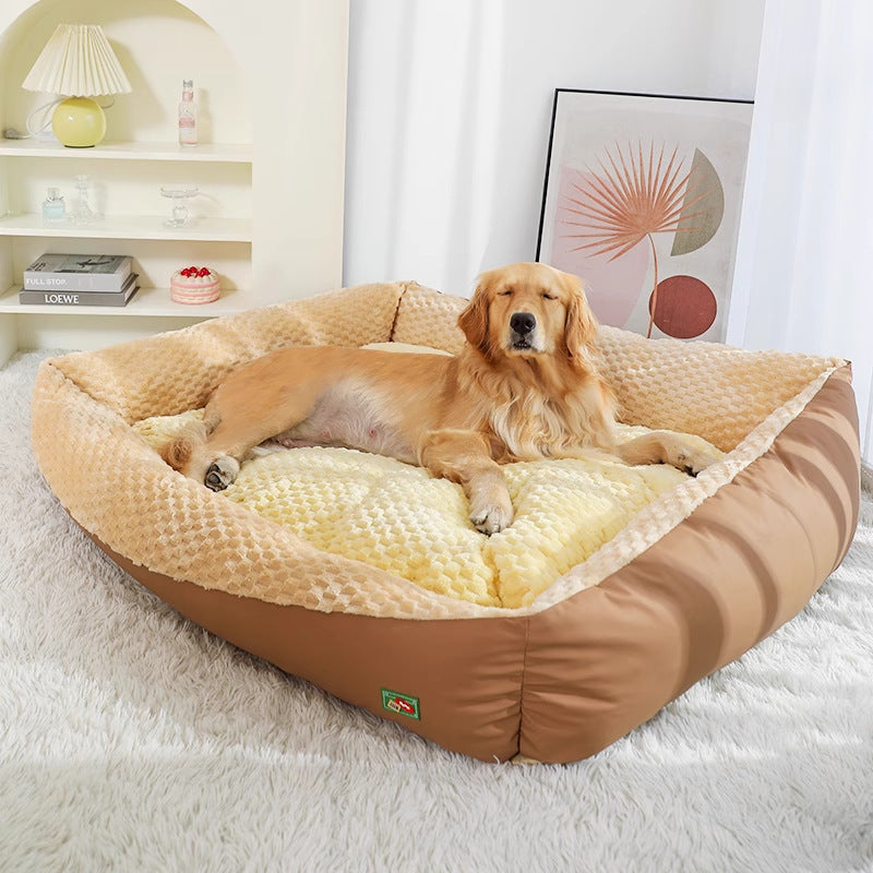 Dog Bed Super Large 1.2mx1m Dog Couch Thick & Warm