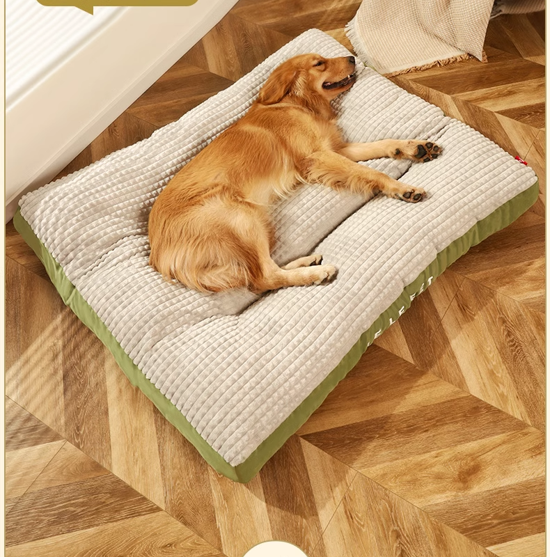Dog Bed Pet Mattress Warm Thick Washable XL(120cm x 95cm x 7cm)