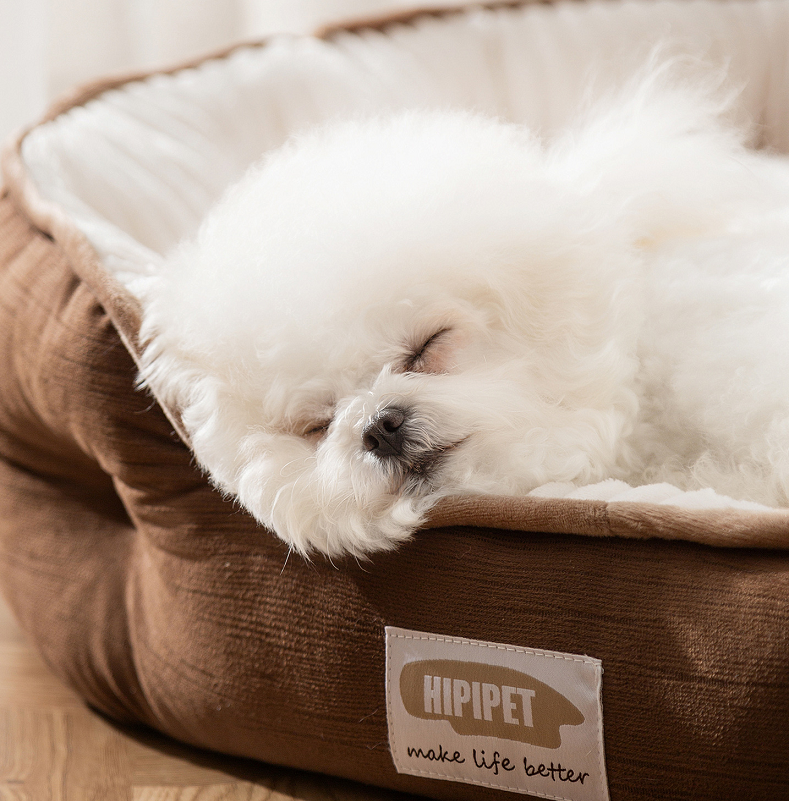 Dog Bed 80cm Large Dog Couch Thick & Warm