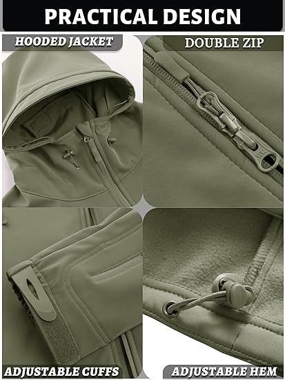 Military Tactical Soft Shell Jacket Coat Cargo Pants Suit Size M-3XL
