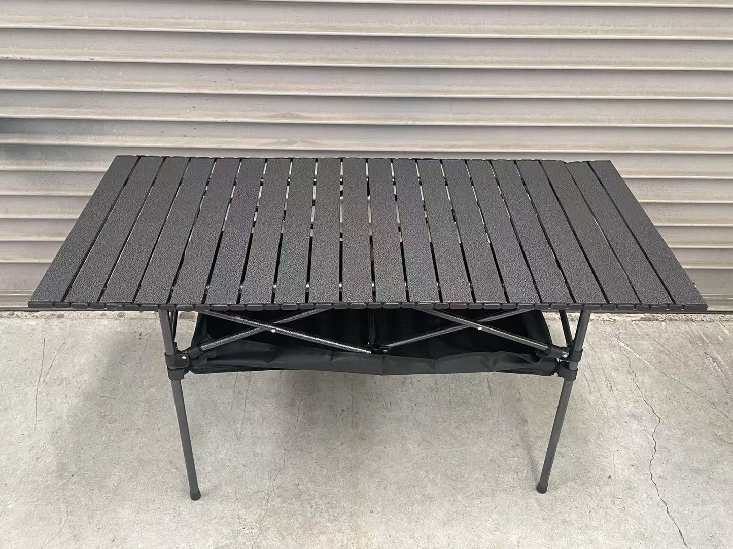 Portable Folding Table Tea Picnic Camping Barbecue Square Table 120X55X68