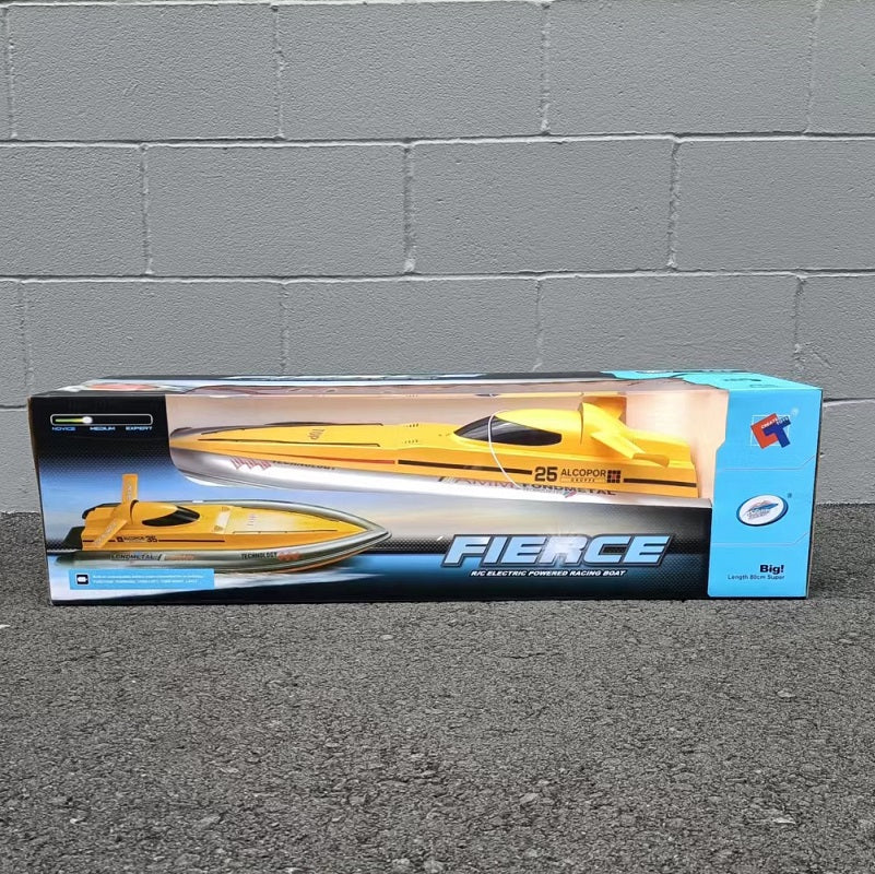 80CM High-Speed RC Racing Boat |18KM/H Waterproof Design |80m Range|Kids/Adults
