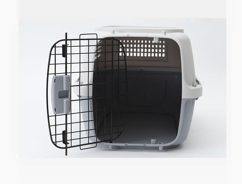 50CM GREY - Dog/Cat Airline Travel Cage/Carrier