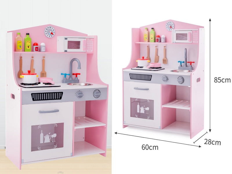 Wooden KIDS kitchen toys Simple nordic style kitchen Wooden sound kitchen