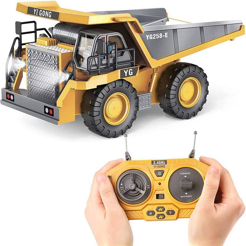 Remote Control Engineering Vehicles Series - 1:24 DUMP TRUCK 9 Channels 2.4G