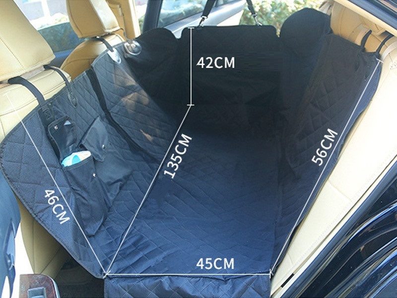 Heavy-Duty Waterproof Pet Car Seat Cover | Non-Slip Hammock Protector for Dogs/Cats | SUV, Ute, Truck