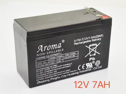 Aroma 12V 7.0AH Rechargeable Battery