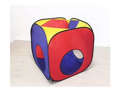 4PCS Pop-Up Square Triangle Tunnel Play Tent Kit Set