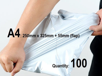 Heavy Duty - 100X A4(250X325) Courier Mail Bags