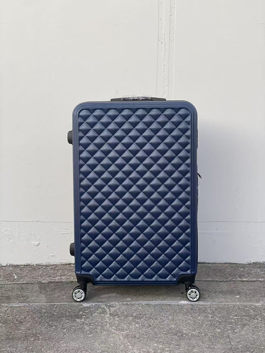 DARK BLUE 360 Spanner 4 Wheels ABS Hardcase Travel Suitcase Luggage