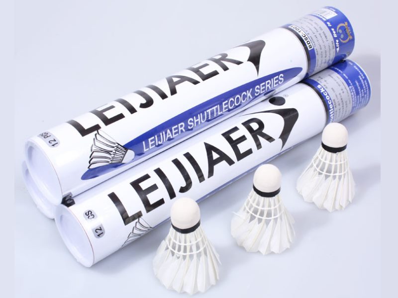 12 Pcs White Feather Badminton Sport Shuttlecocks Durable Training Ball