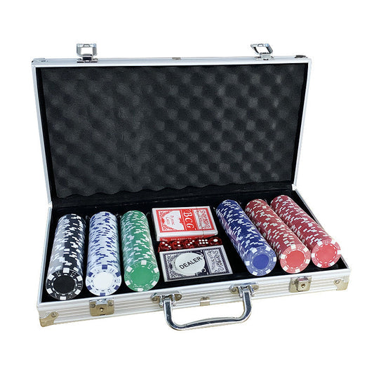 TEXAS HOLD’EM POKER SET – TINNED – 300 PIECES， 11.5g