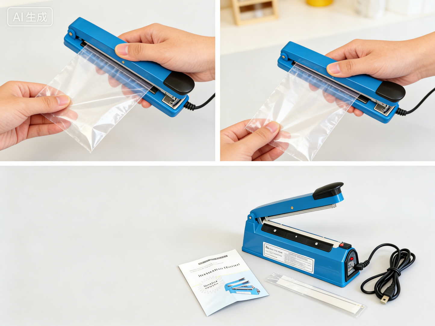 Heat Bag Sealer 200mm + 1 spare wire