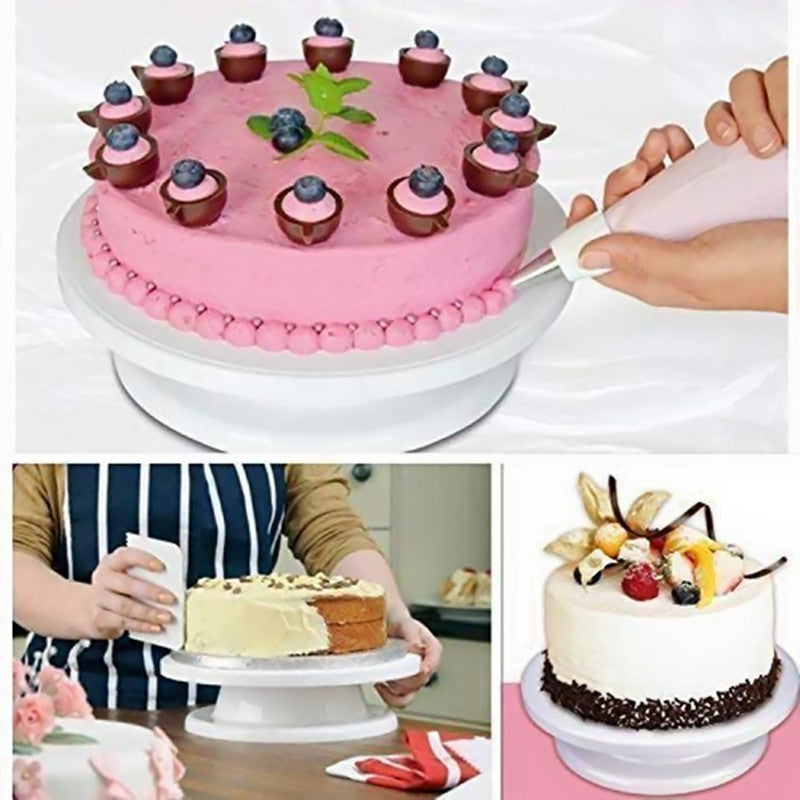 360° Rotatable Cake Decorating / Display Turntable