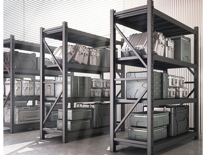 SIZE 200X200X60 CM STORAGE SHELVING WAREHOUSE SHELF SHELVES RACKING RACKS