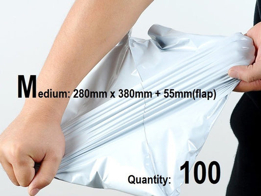 (100pcs) M (280 x 380) Courier Mailing Bags