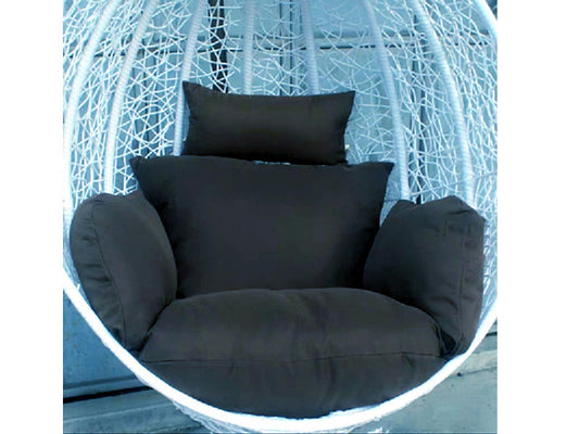 Cushion Pad Seat Set High Quality For Hanging Basket Chair -BLACK