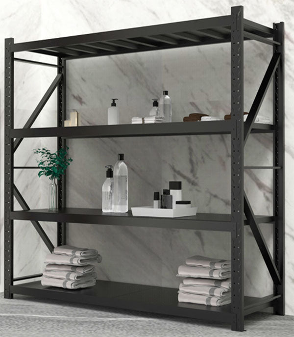 160X150X50CM Black STORAGE SHELVING WAREHOUSE SHELF SHELVES RACKING RACKS