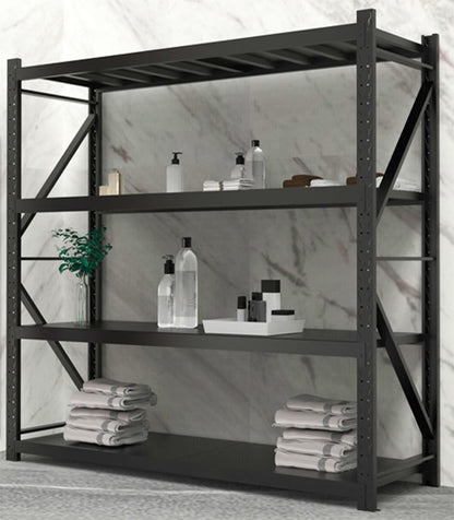 160X150X50CM Black STORAGE SHELVING WAREHOUSE SHELF SHELVES RACKING RACKS
