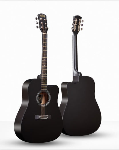 41" Black Wooden Acoustic Guitar
