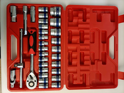 32Pcs 1/2" Socket Wrench Set