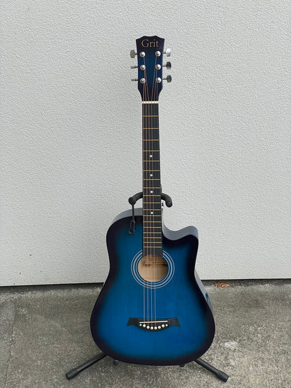 BLUE 38C Wooden Acoustic Guitar
