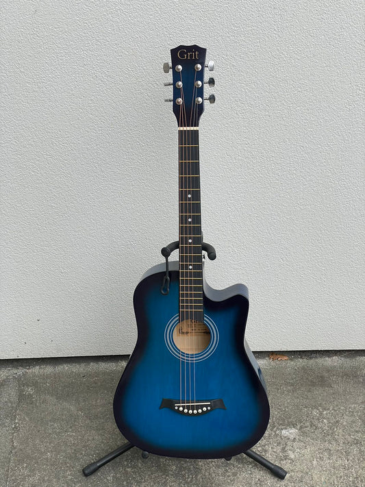 BLUE 38C Wooden Acoustic Guitar