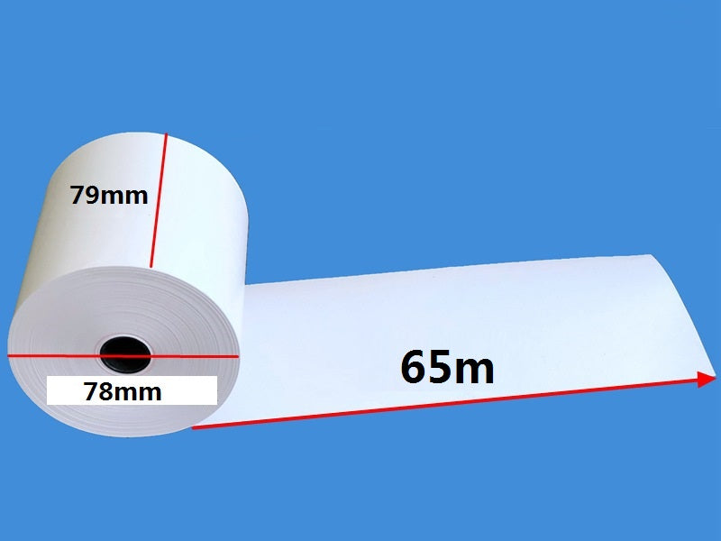 (50 Rolls) 80X80MM Thermal Receipt Paper Rolls