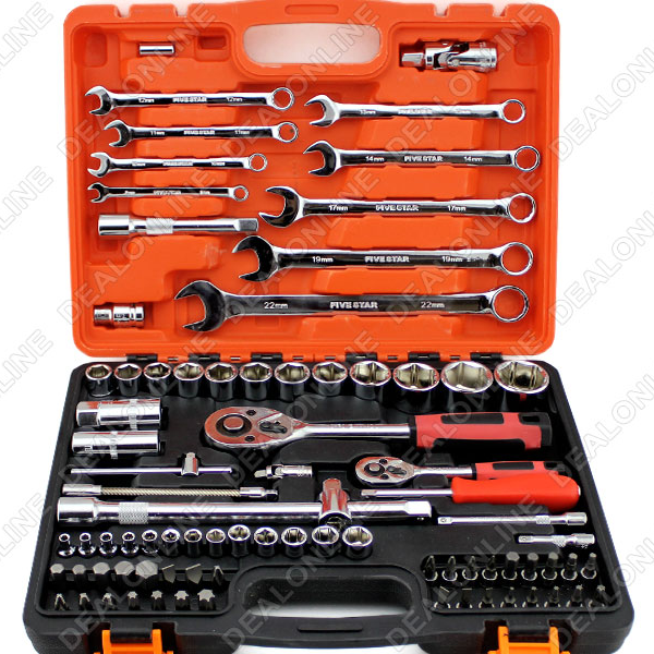 Combination Socket Wrench Set - 82PCS