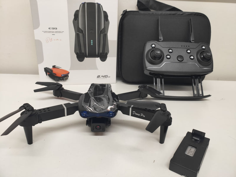E99 Pro Drone Dual Camera WiFi FPV Foldable RC Quadcopter Altitude Hold