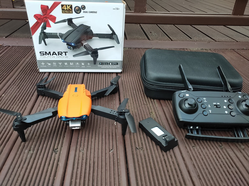 E99 Pro Drone Dual Camera WiFi FPV Foldable RC Quadcopter Altitude Hold