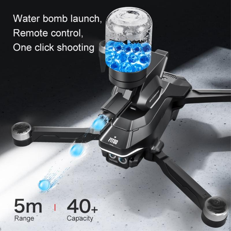 RC Drone Professional Aerial  8K Three-Camera Avoidance Foldable Quadcopter