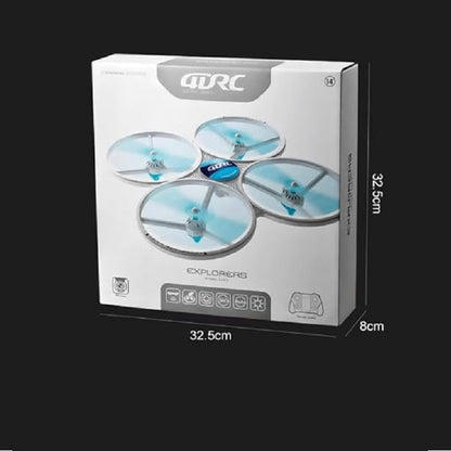 4K Camera Drone Large Size Quadcopter Toy with Headless Mode Trajectory
