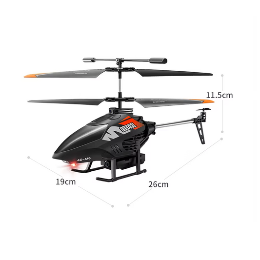 4K HD RC Helicopter with Altitude Hold | Crash-Proof Design, 100m Range | Beginner & Kid-Friendly