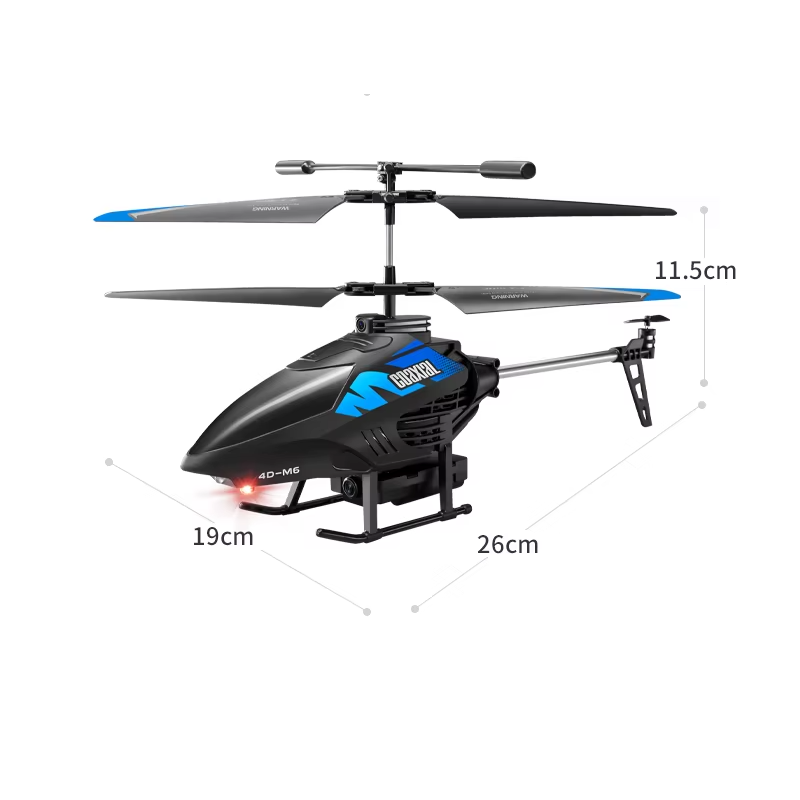 4K HD RC Helicopter with Altitude Hold | Crash-Proof Design, 100m Range | Beginner & Kid-Friendly