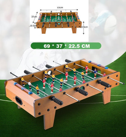 69cm Mini Tabletop Football Game | Portable Foosball for Kids & Families | Indoor Fun