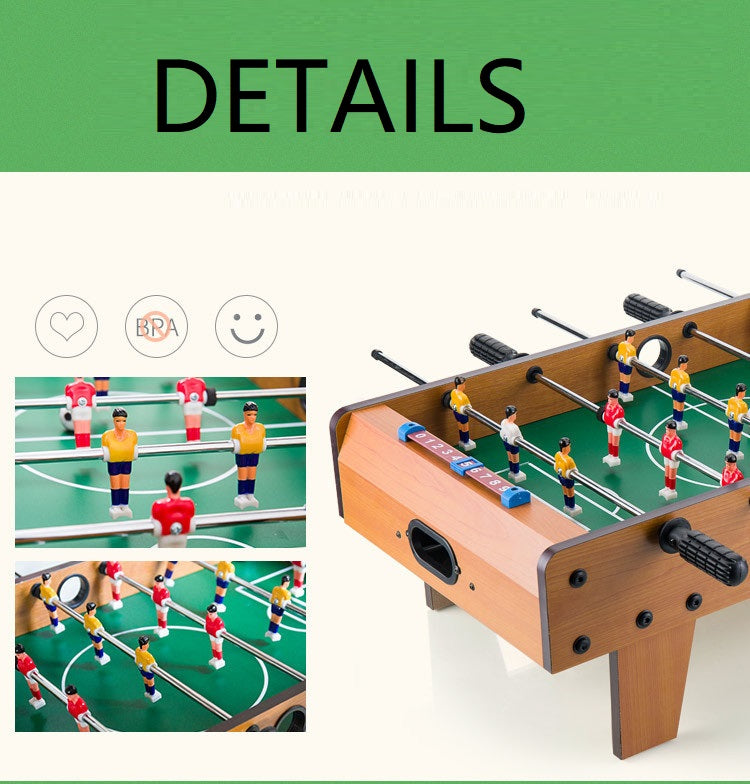 69cm Mini Tabletop Football Game | Portable Foosball for Kids & Families | Indoor Fun