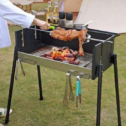 BBQ Grill Roast Stove Barbecue  Outdoor 3 Different Temperature