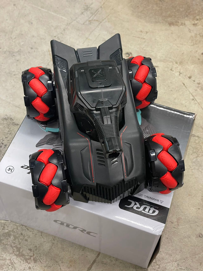 4WD Gesture Control RC Tank | Water Bomb Spray, 15km/h Speed | 2.4GHz Remote | Kids/Adults