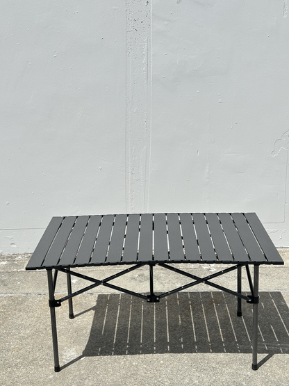 Portable Folding Table Tea Picnic Camping Barbecue Square Table 120X55X68
